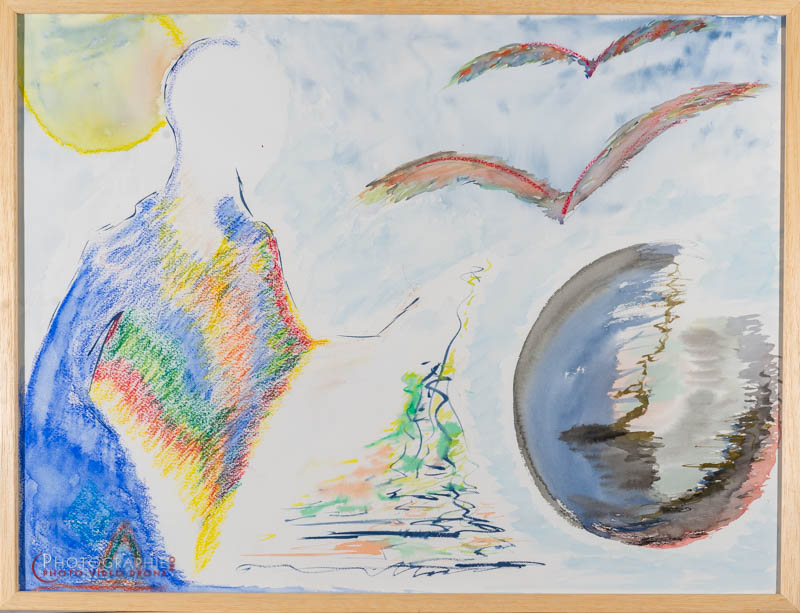 P02 — fille et oiseaux  © Carmen Gloria Palma