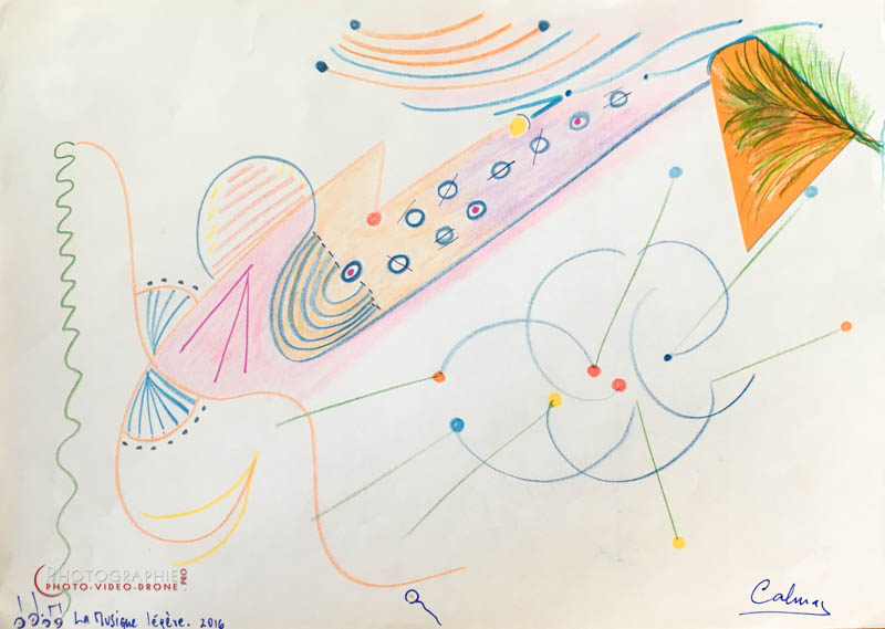 P122 - Musique légère - série Légèreté © Carmen Gloria Palma