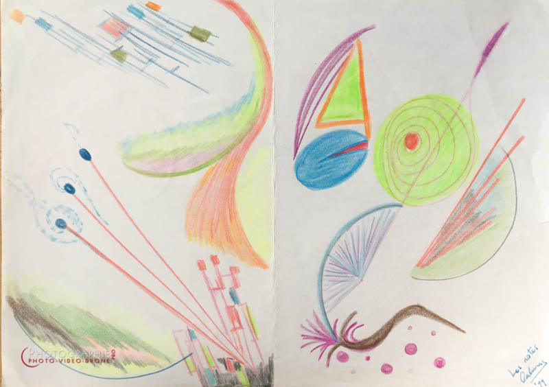 P131 - Les Notes  © Carmen Gloria Palma