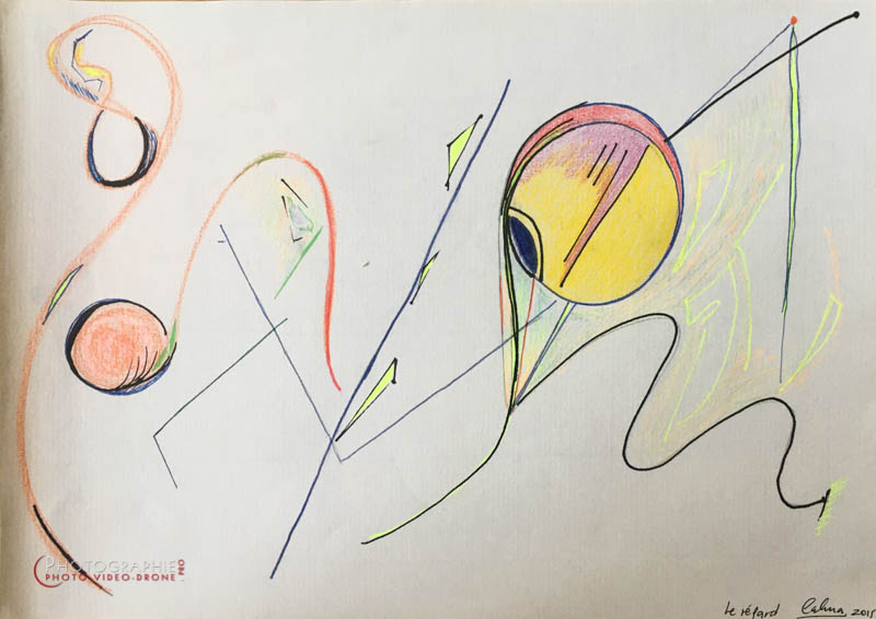 P139 - Le regard - série Légèreté © Carmen Gloria Palma