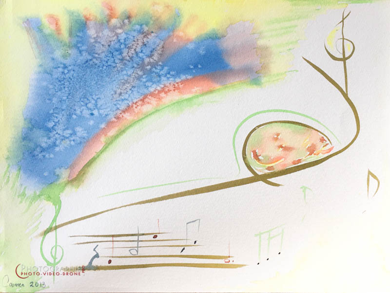 P165 - Souvenir musical  © Carmen Gloria Palma