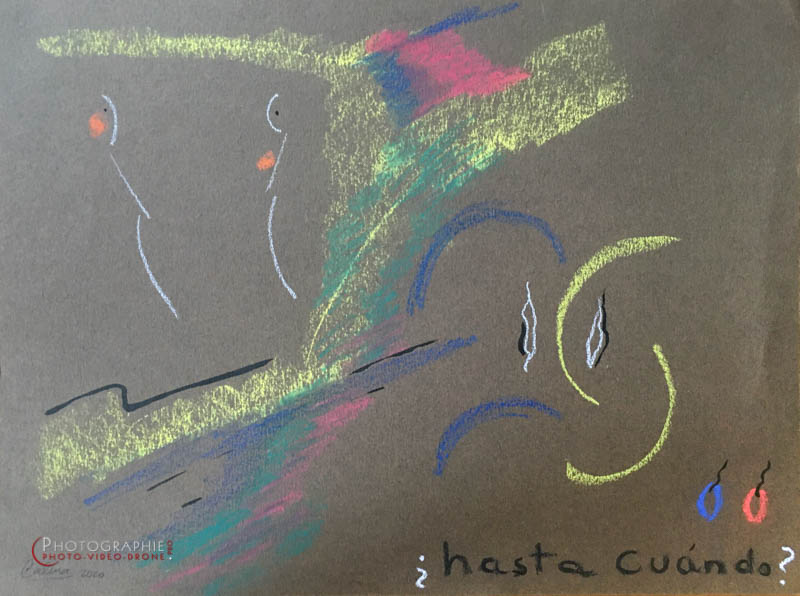 P166 - Elle, le coeur et lui , la tête  © Carmen Gloria Palma