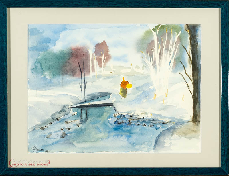 P16 — la femme et le ruisseau  © Carmen Gloria Palma