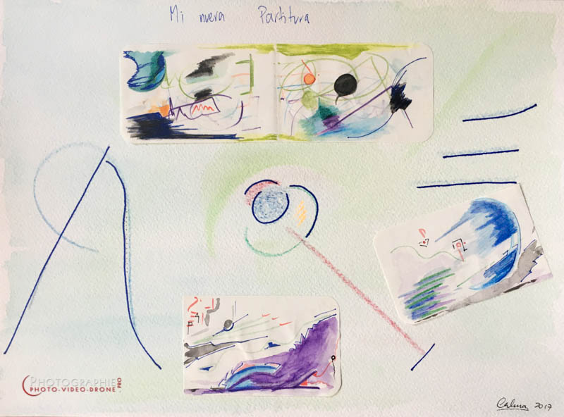 P171 - Ma nouvelle partition © Carmen Gloria Palma