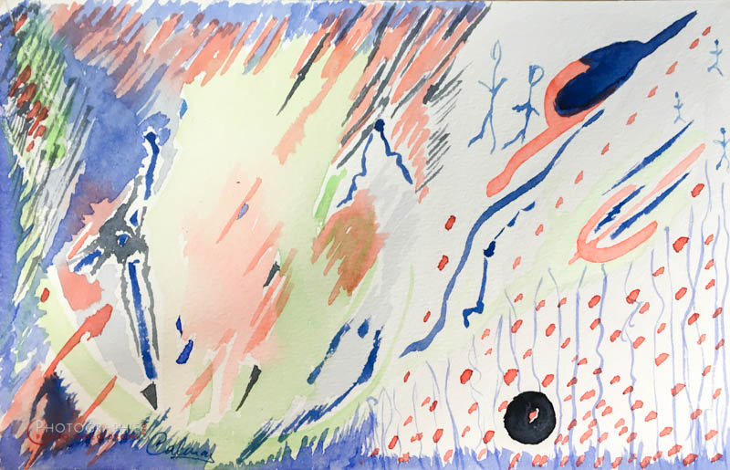 P94 - les marcheurs 2  © Carmen Gloria Palma